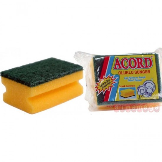 Acord Oluklu Sünger Tekli