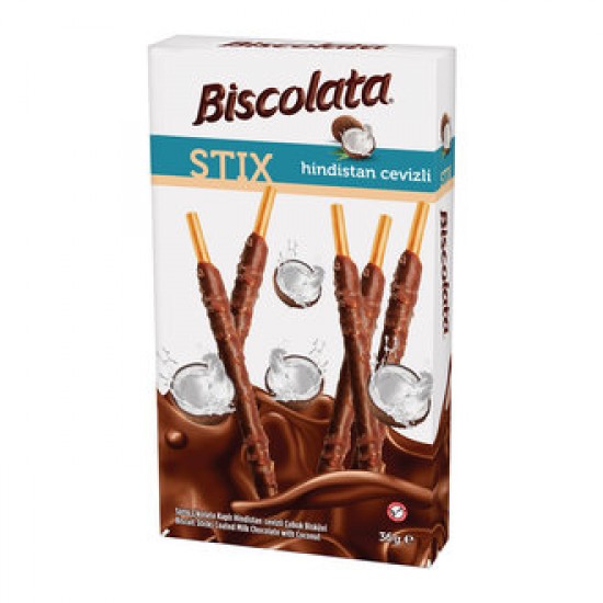 Biscolata Stix 36gr Hindistan Cevizli