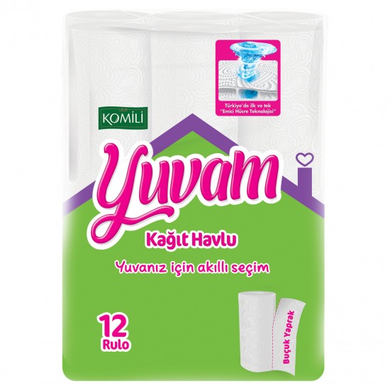 Komili Yuvam 12rulo Kağit Havlu