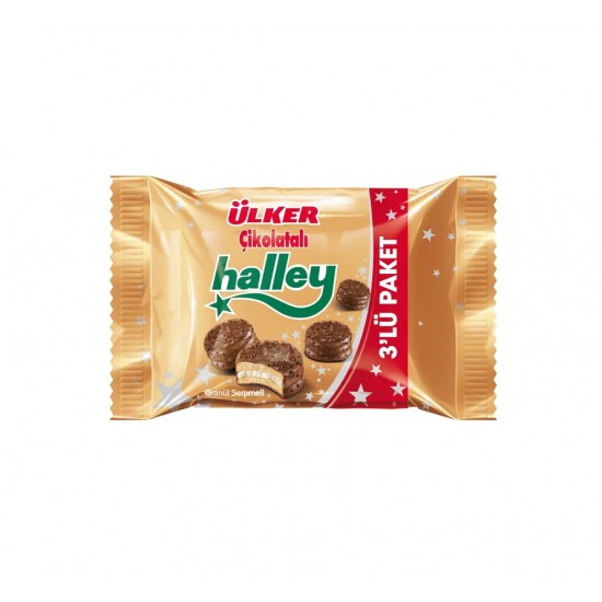 Ülker Çikolatali Halley 3lü Paket