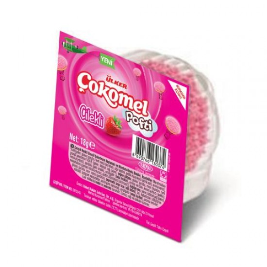 Ülker Çokomel Pofti Çilek Aromalı 18 Gr